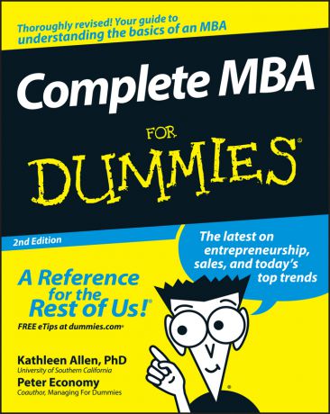 Peter Economy Complete MBA For Dummies