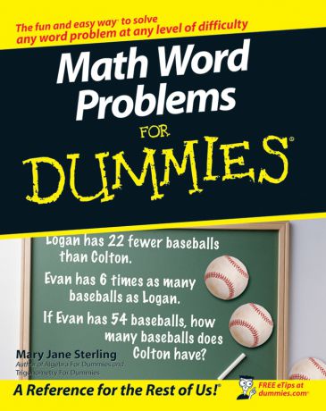 Mary Sterling Jane Math Word Problems For Dummies