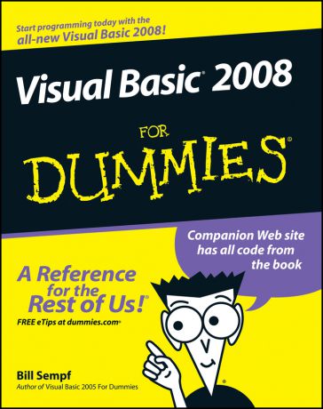 Bill Sempf Visual Basic 2008 For Dummies