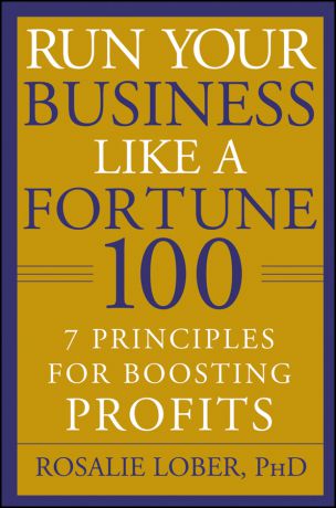 Rosalie Lober Run Your Business Like a Fortune 100. 7 Principles for Boosting Profits