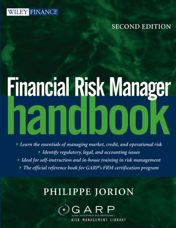Philippe Jorion Financial Risk Manager Handbook