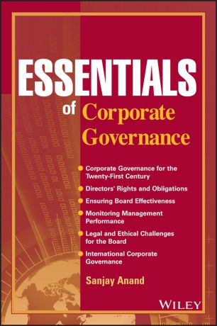 Sanjay Anand Essentials of Corporate Governance