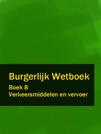 Nederland Burgerlijk Wetboek boek 8