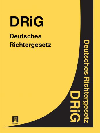Deutschland Deutsches Richtergesetz – DRiG
