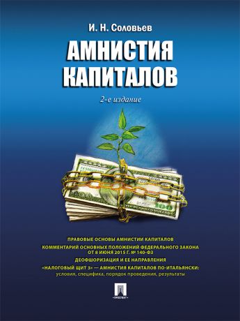 Иван Николаевич Соловьев Амнистия капиталов. 2-е издание