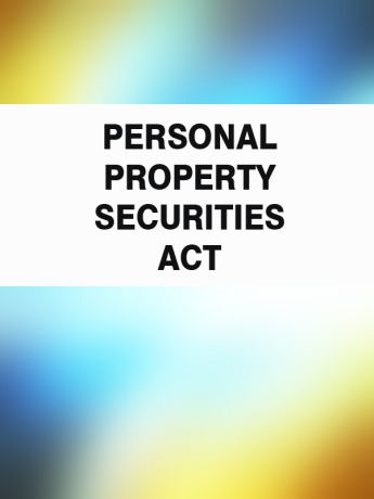 Australia Personal Property Securities Act