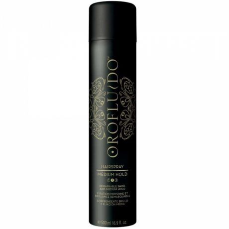 OROFLUIDO Лак для Волос Средней Фиксации MEDIUM HAIRSPRAY, 500 мл