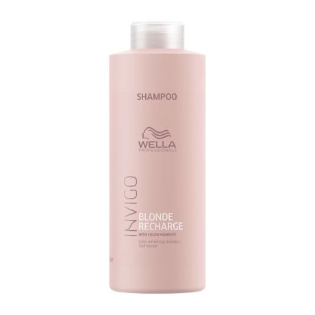 Wella Шампунь Invigo Blond Recharge для Освежения Цвета Светлых Волос, 1000 мл
