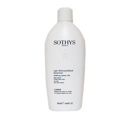 Sothys Softening Beauty Milk - Нежное Очищающее Смягчающее Молочко для Всех Типов Кожи, 500 мл