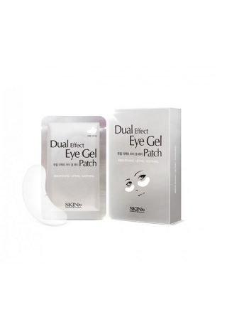 SKIN79 Dual Effect Eye Gel Patch - Геливые Патчи для Глаз для Осветления Темных Кругов и Разглаживания Морщин, 5шт*3гр*2шт