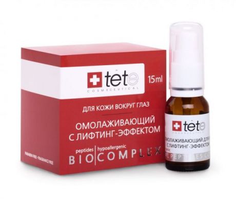 TETe Cosmeceutical Биокомплекс омолаживающий с лифтинг эффектом для век, 15 мл