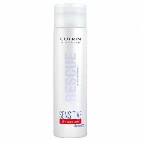 Cutrin Sensitive Шампунь для интенсивного увлажнения для сухих волос и чувствительной кожи головы, 300 мл