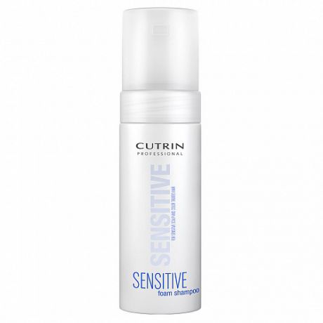 Cutrin Sensitive Шампунь-пена для окрашенных волос и чувствительной кожи головы, 150 мл