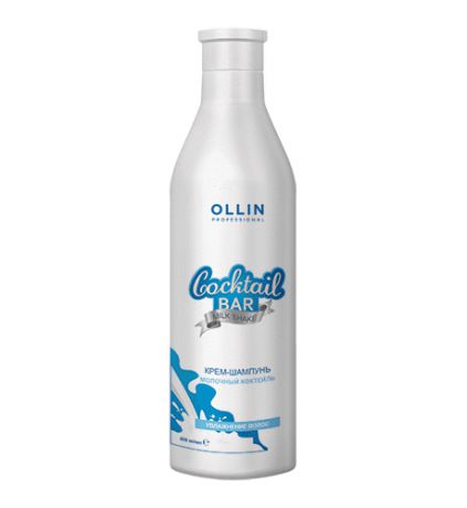 OLLIN PROFESSIONAL Крем-шампунь "Молочный коктейль" Увлажнение волос, 500мл