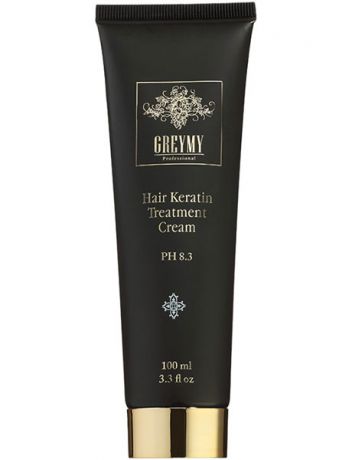 Greymy Professional Hair Keratin Treatment Cream (Восстанавливающий кератиновый крем), 100 мл