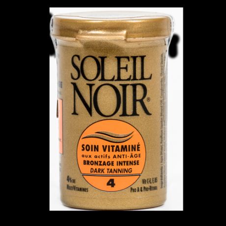 Soleil Noir Крем Антивозрастной Витаминизированный Soin Vitamine SPF 4 Интенсивный Загар, 20 мл
