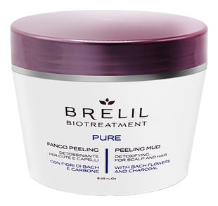 Brelil Professional Пилинг Грязевой Bio Treatment Pure, 250 мл
