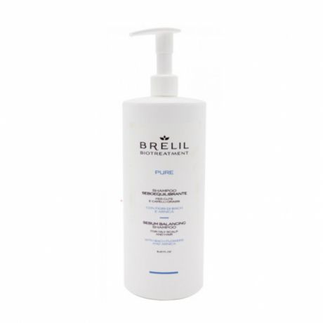 Brelil Professional Шампунь для Жирных Волос Bio Treatment Pure, 1000 мл