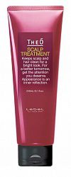 Lebel Cosmetics Крем-Уход для Кожи Головы Theo Scalp Treatment, 240 мл