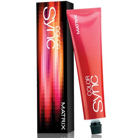 MATRIX Color Sync - крем-краска для волос без аммиака Розовый Медный