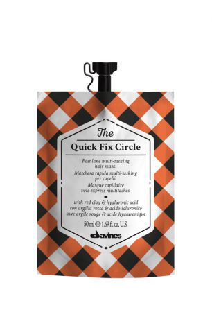 Davines Супербыстрая Многофункциональная Маска для Волос The Quick Fix Circle, 50 мл