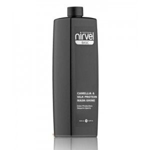 Nirvel Professional Маска-Блеск для Окрашенных Волос CAMELLIA& SILC PROTEIN, 1000 мл