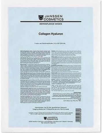 Janssen Коллагеновая Маска с Гиалуроновой Кислотой Collagen Hyaluron (1 Голубой Лист)