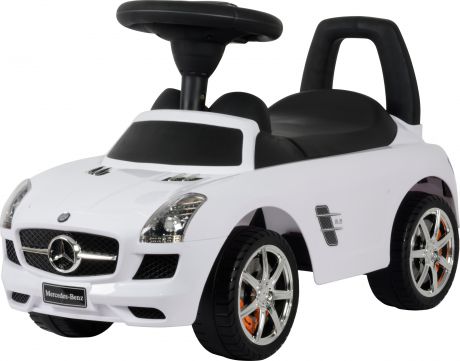 Машинки-каталки и ходунки Mercedes-Benz Машина-каталка Mercedes-Benz «SLS AMG» белая
