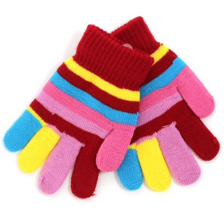 Варежки и перчатки Принчипесса Перчатки для девочки Принчипесса разноцветные