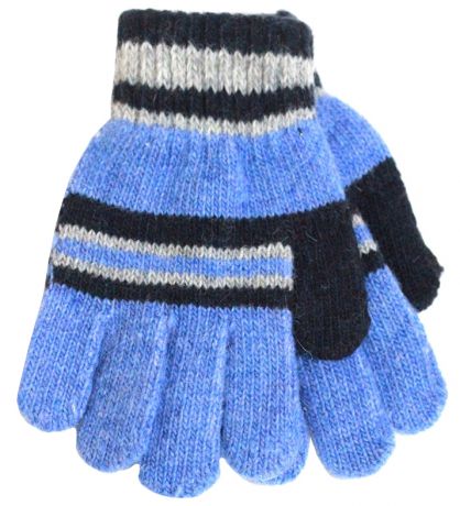 Варежки и перчатки Принчипесса Перчатки для мальчика Принчипесса, голубые
