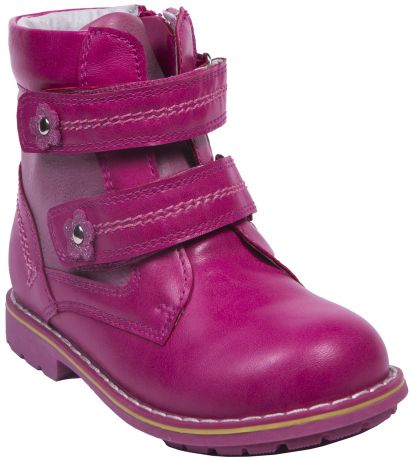 Ботинки и полуботинки Barkito Ботинки демисезонные для девочки Barkito, розовые