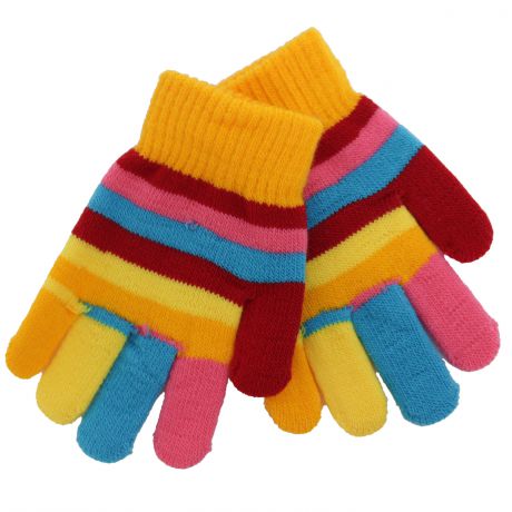 Варежки и перчатки Принчипесса Перчатки для девочки Принчипесса разноцветные