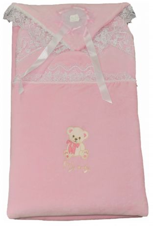 Комплекты на выписку Мой малыш Конверт с одеялом Мой малыш, розовое