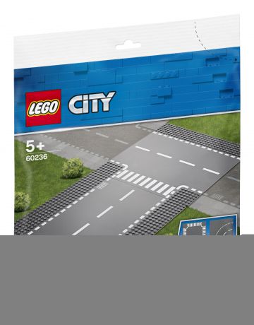 LEGO LEGO City Supplementary 60236 Прямой и Т-образный перекрёсток