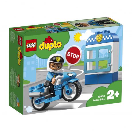LEGO DUPLO LEGO Конструктор LEGO DUPLO Town 10900 Полицейский мотоцикл