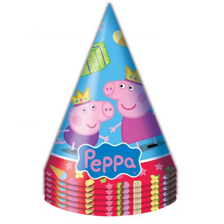 Peppa Pig Peppa Pig Набор колпачков Peppa Pig «Пеппа Принцесса» 6 шт.