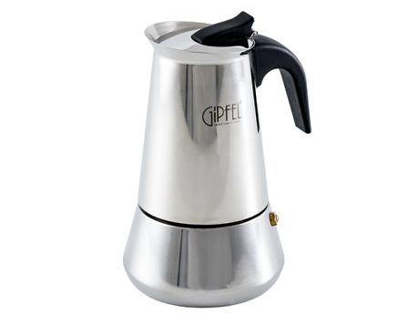 Гейзерная кофеварка GIPFEL 5326 IRIS 14,3х18,5см/300мл на 6 чашек