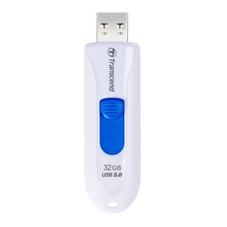 Флешка USB TRANSCEND Jetflash 790 32Гб, USB3.0, белый [ts32gjf790w]
