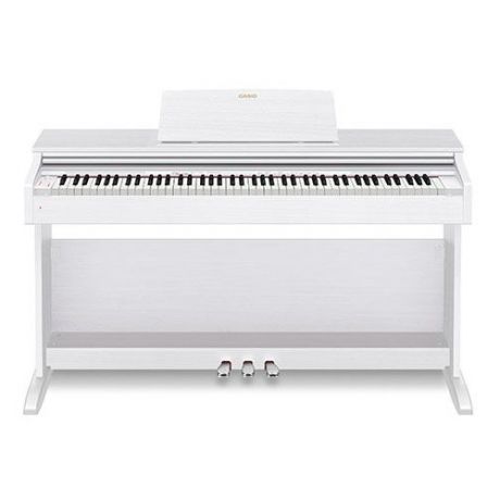 Цифровое фортепиано CELVIANO CASIO AP-270WE, 88, полновзвешенная, полноразмерные, 192, белый