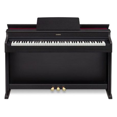 Цифровое фортепиано CELVIANO CASIO AP-470BK, 88, полновзвешенная, полноразмерные, 256, черный