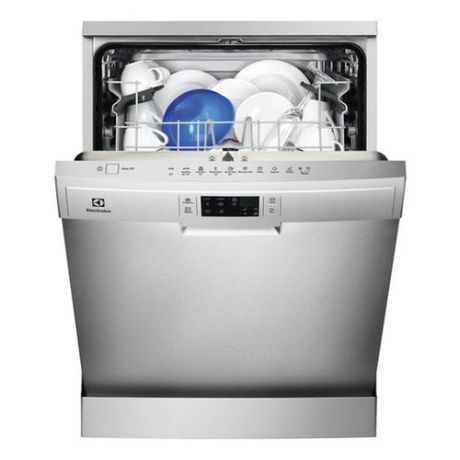 Посудомоечная машина ELECTROLUX ESF9552LOX, полноразмерная, серебристая