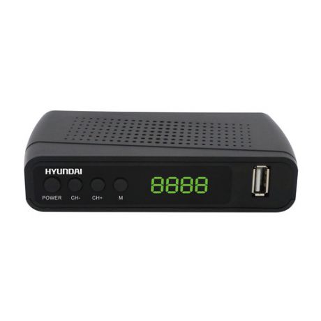 Ресивер DVB-T2 HYUNDAI H-DVB220, черный