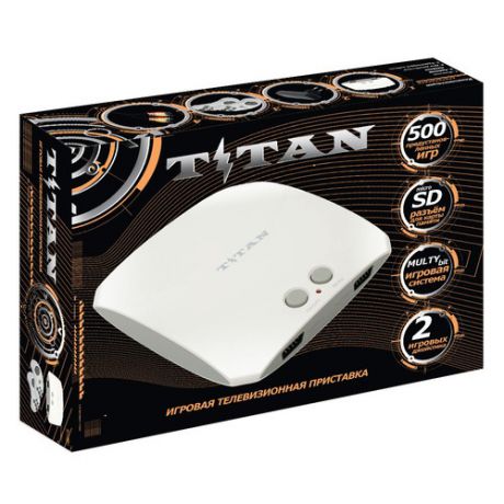 Игровая консоль SEGA 500 игр в комплекте, Magistr Titan 3, белый