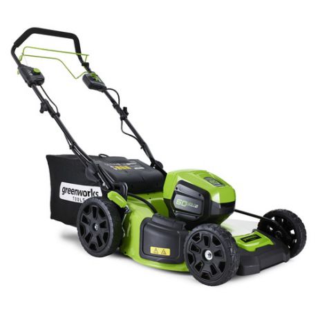 Газонокосилка роторная GREENWORKS GD60LM46SP [2502907]