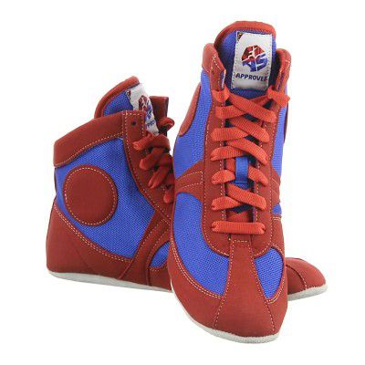 ботинки SAMBO Обувь Для Самбо Красная Для Взрослых