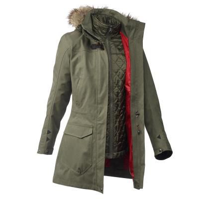 Куртка QUECHUA Женская Куртка Для Трекинга Rainwarm 900 3-в-1