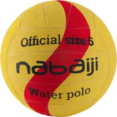 Мяч NABAIJI Мяч Для Водного Поло Мужской Размер 5 Желтый Красный
