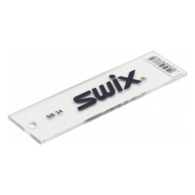 Воск для скольжения SWIX Скребок Для Сноуборда 4 Мм Swix Plexi Scraper