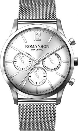 Мужские часы Romanson TM8A34FMW(WH)