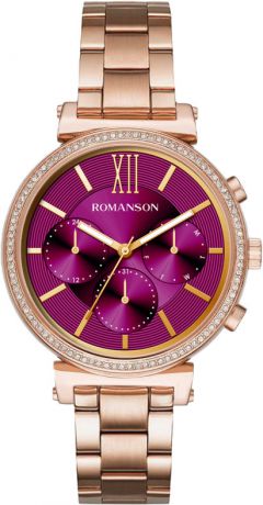 Женские часы Romanson RM8A38FLR(WINE)